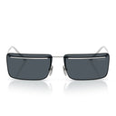 Occhiali da sole Prada Prc53 S 1 Bc70 B Argento/Grigio scuro da uomo