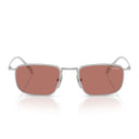 Lunettes de soleil Prada Prd52 S 1 Bc80 W Argent/Bordeaux Homme