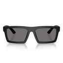 Prada Sunglasses Psa07 S 1 Bo02 G Linea Rossa Black/Grey Unisex Polarized