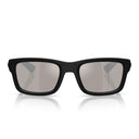 Prada Sunglasses Psb10 S 1 Bo80 Z Red Line Matte Black/Mirrored Gray Men