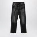 Jeans in denim lavati neri r13