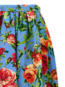 Carolina Herrera Falda floral larga