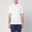 Polo bianco di Roberto Collina in cotone