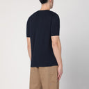 روبرتو كولينا البحرية الزرقاء القطن مضلع تي شيرت