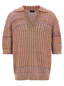 Roberto Collina Mouliné Polo Shirt