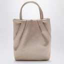 Sacca tasca di roger vivier rosa satinata micro drapé