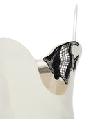 Abito di pesce di cristallo di David Koma