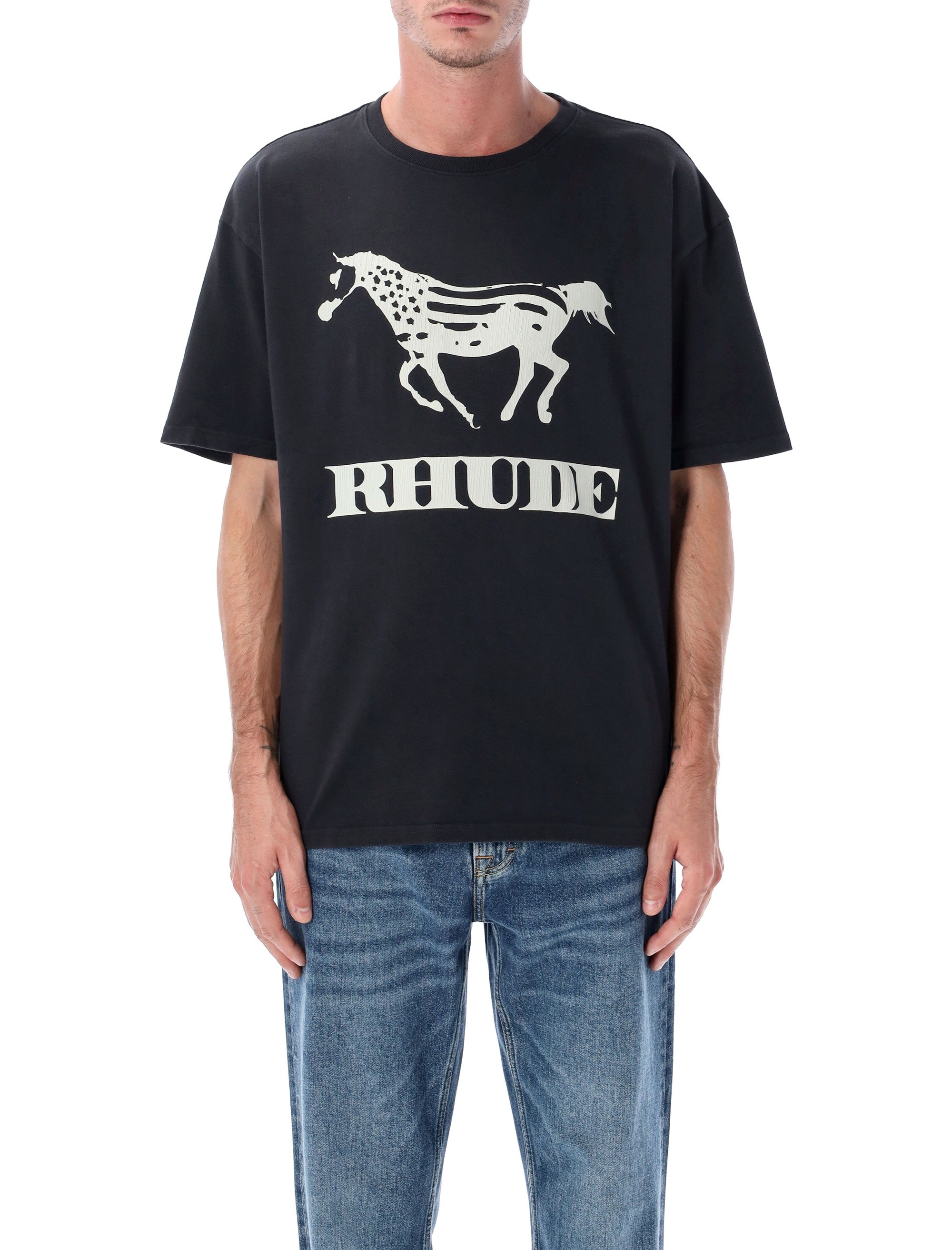 Rhude T Shirts And Polos