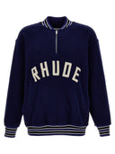 Rhude 'Quarter zip varsity'スウェットシャツ