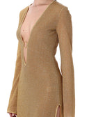 Oseree Dresses Golden