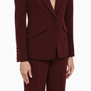 Roland Mouret Brown Single Breasted Blazer