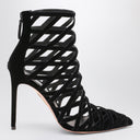 Aquazzura Décolleté perforato nero con zip