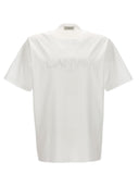 Camiseta de bordado del logotipo de Lanvin