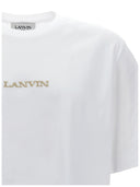 Lanvin Logo Embroidery T Shirt