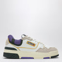 Autry Low Clc White/Purple/Dark Green Sneaker