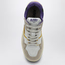 Autry Low Clc White/Purple/Dark Green Sneaker