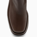 Gia Borghini Brown Eco Leather Rosie 11 Ankle Boots