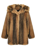 B & B Couture 'Rothko' Kunstpelzmantel