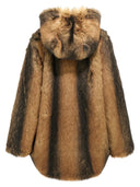 B & B Couture 'Rothko' Kunstpelzmantel