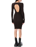 Rick Owens Vestidos Marrón