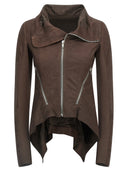 Chaqueta motera Naska con cremallera de Rick Owens