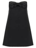 Abito auto -ritratto "Black Crepe Bandeau Mini"