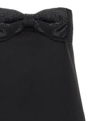Abito auto -ritratto "Black Crepe Bandeau Mini"