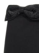 Abito auto -ritratto "Black Crepe Bandeau Mini"