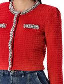 Self Portrait Sweaters Red