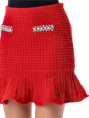 Self Portrait Skirts Red