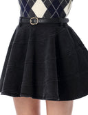 Self Portrait Skirts Black