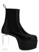 Rick Owens 'Minimal Grill Platforms' Ankle Boots