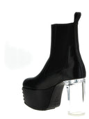 Rick Owens 'Minimal Grill Platforms' Ankle Boots