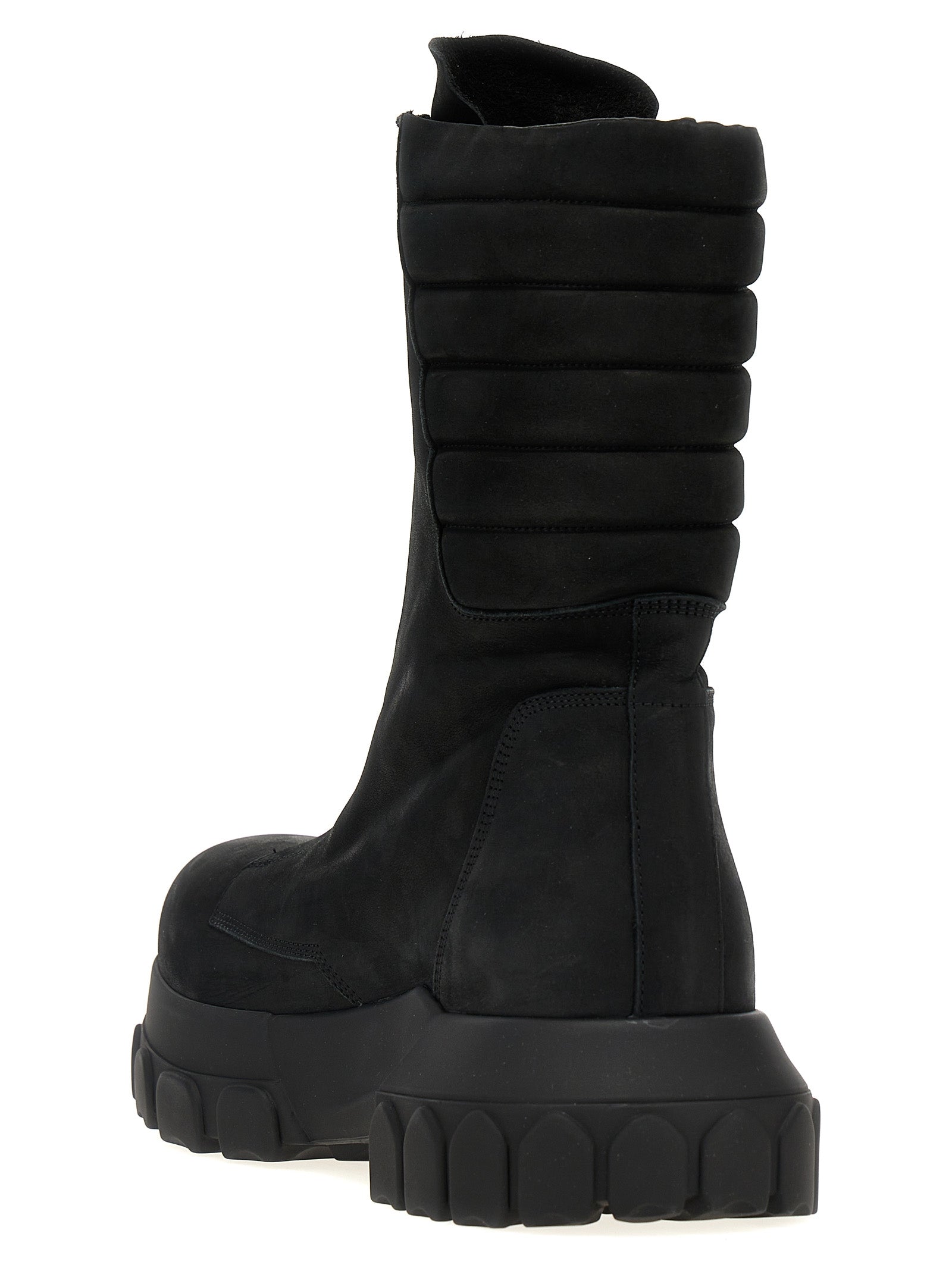 RICK OWENS/RO Moto Turbo Tractor ブラックブーツ Rick Owens 'Moto Turbo Tractor' Boots – Balardi