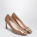 Roger Vivier Trompette Slingback in Powder Brevet