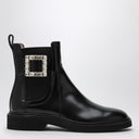 Roger Vivier Black Viv Rangers Low Boots