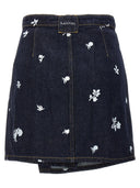 Lanvin All Over Embroidery Skirt