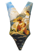 Roberto Cavalli 'Wild Leda' Reversible Inner Swimsuit