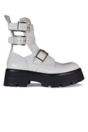 Alexander Mc Queen Rave Buckle Boots