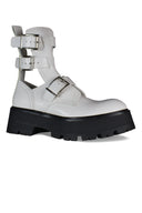Alexander Mc Queen Rave Buckle Boots