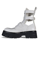 Alexander Mc Queen Rave Buckle Boots