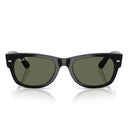 Lunettes de soleil Ray-Ban Rb0832 S 901/58 Mega Wayfarer Ii Noir/Vert Unisexe Polarisé