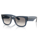 Ray Ban Sunglasses Rb0840 S 684532 Mega Wayfarer Dark Blue Transparent/Smoky Grey Unisex