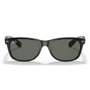 Ray Ban Lunettes de soleil Rb2132 901 New Wayfarer Noir/Vert G 15 Unisexe