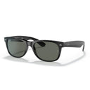 Ray Ban Lunettes de soleil Rb2132 901 New Wayfarer Noir/Vert G 15 Unisexe