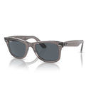 Ray Ban Sunglasses Rb2140 1355 R5 Wayfarer Transparent Gray/Blue Unisex