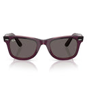 Ray Ban Sunglasses Rb2140 1447 B1 Wayfarer Transparent Pink Violet/Dark Gray Unisex