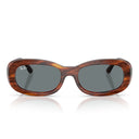 Ray Ban Sunglasses Rb2221 954/62 Brown Striped/Blue Women