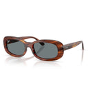 Ray Ban Sunglasses Rb2221 954/62 Brown Striped/Blue Women