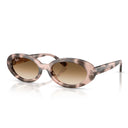 Ray Ban Sunglasses Rb2223 144951 Pink Striped/Brown Gradient Women